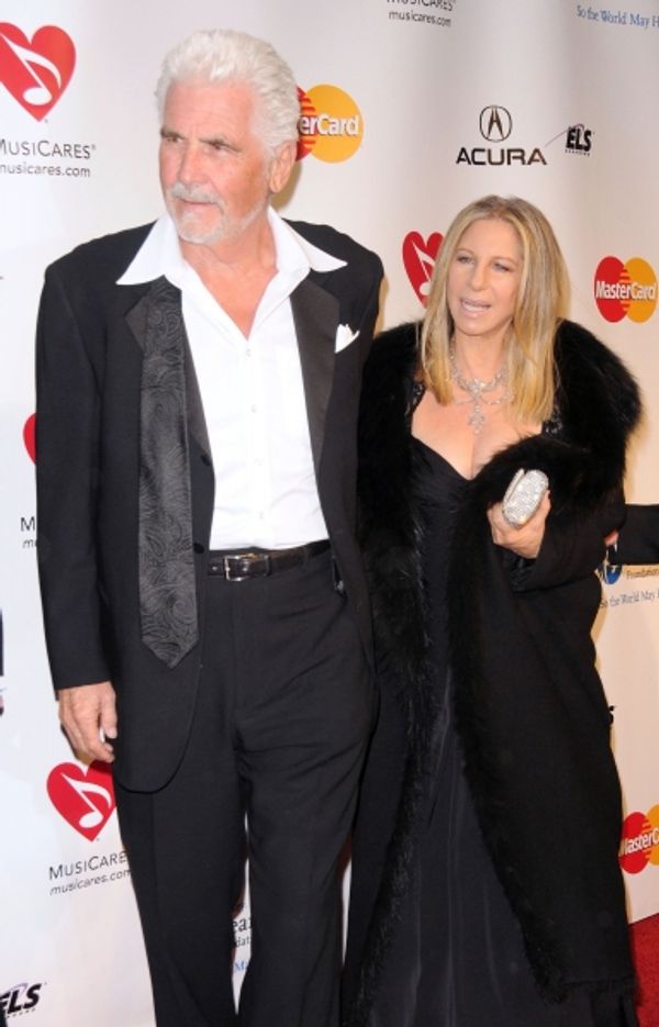 James  Brolin and Barbra Streisand at the 2011 MusiCares Person of the Year Tribute t Photo