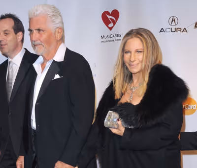 James  Brolin and Barbra Streisand at the 2011 MusiCares Person of the Year Tribute t Photo