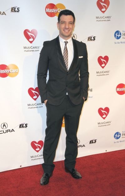 JC Chasez at the 2011 MusiCares Person of the Year Tribute to Barbra Streisand Los An Photo
