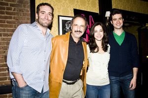  Chris Hoch, Bruce Winant, Heather Lindell & Michael Lowney Photo