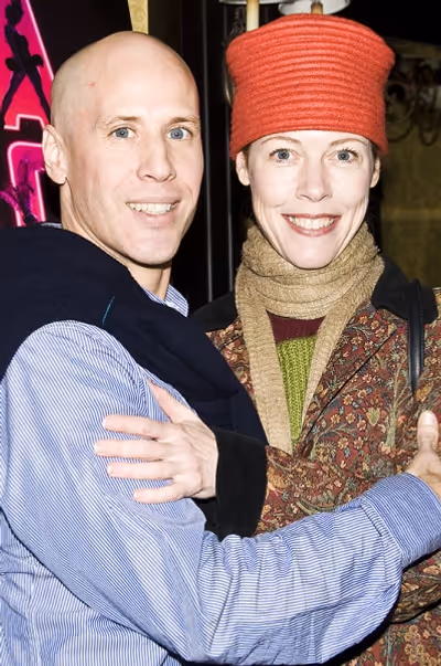 Christophe Caballero & Veanne Cox
 Photo