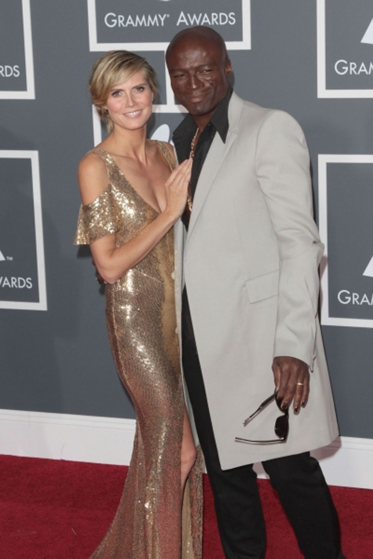 Heidi Klum and Seal pictured at The 53rd Annual GRAMMY Awards held at Staples Center in Los Angeles, California on February 13, 2011.  Ã‚Â© RD / Orchon / Retna Digital. at 