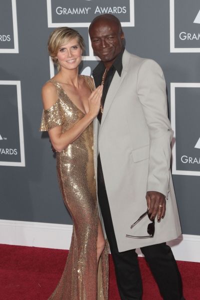 Heidi Klum and Seal pictured at The 53rd Annual GRAMMY Awards held at Staples Center  Photo