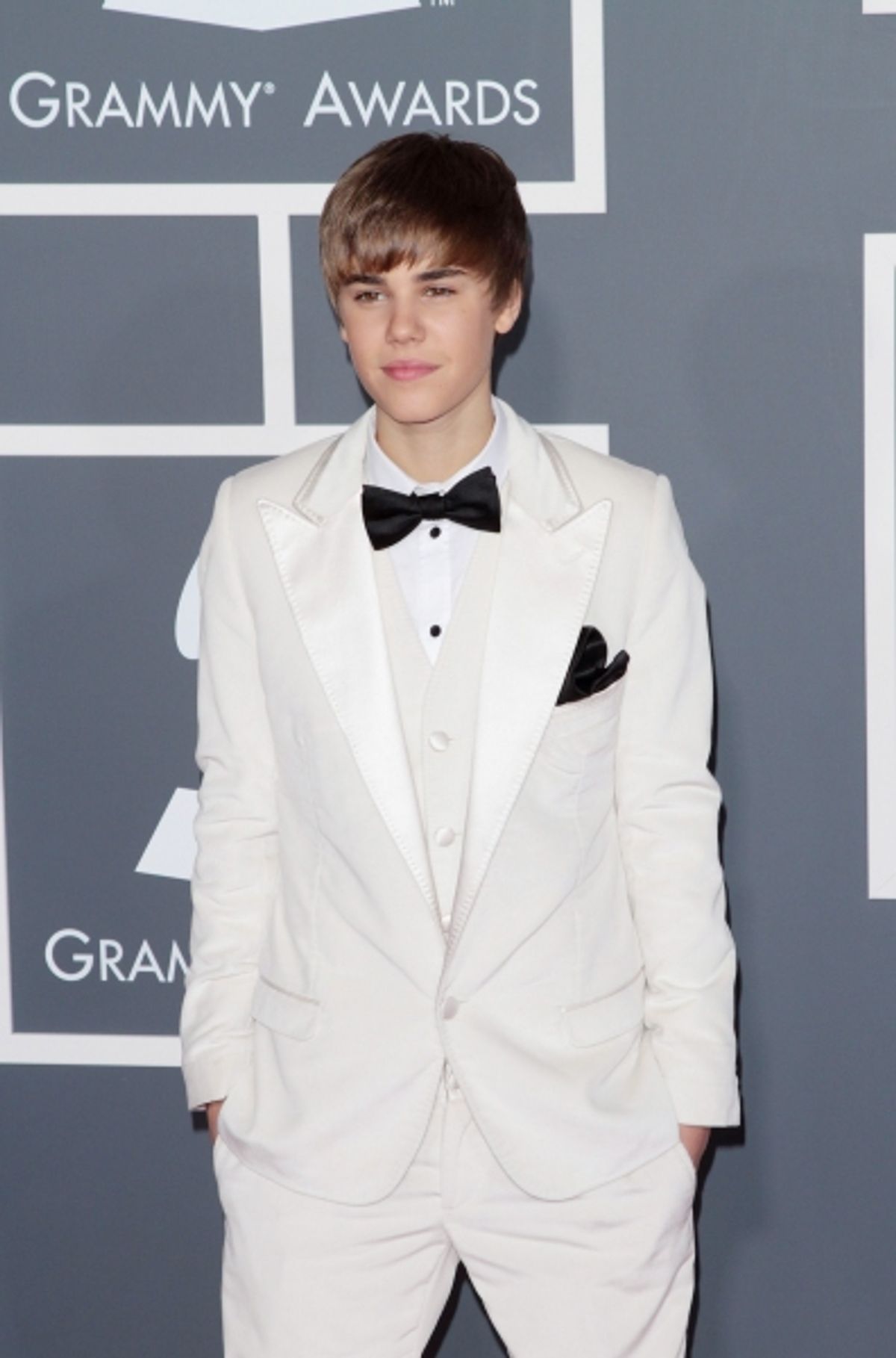 Justin Bieber pictured at The 53rd Annual GRAMMY Awards held at Staples Center in Los Angeles, California on February 13, 2011.  Ã‚Â© RD / Orchon / Retna Digital. at 