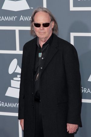 Neil Young pictured at The 53rd Annual GRAMMY Awards held at Staples Center in Los An Photo