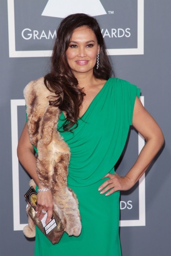 Tia Carrere pictured at The 53rd Annual GRAMMY Awards held at Staples Center in Los A Photo