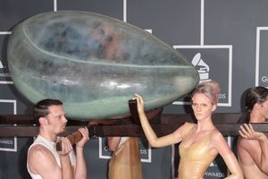 Lady Gaga pictured at The 53rd Annual GRAMMY Awards held at Staples Center in Los Ang Photo