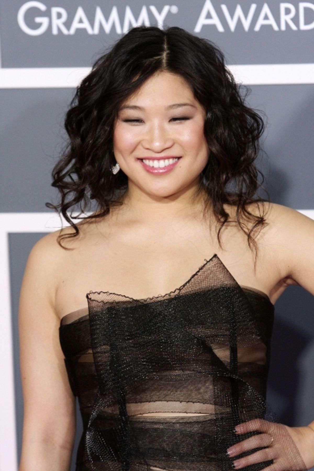 Jenna Ushkowitz pictured at The 53rd Annual GRAMMY Awards held at Staples Center in Los Angeles, California on February 13, 2011.  Ã‚Â© RD / Orchon / Retna Digital. at 