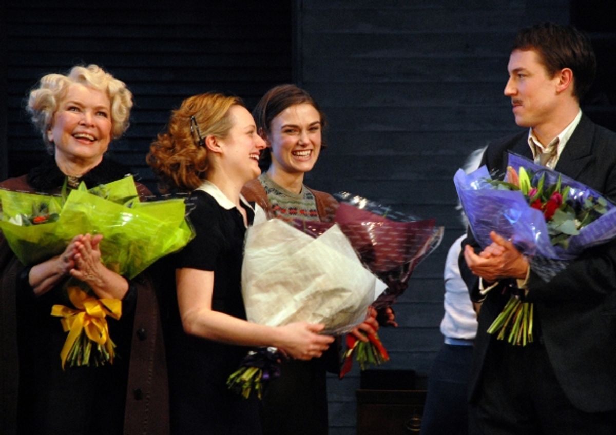 Ellen Burstyn, Elisabeth Moss, Keira Knightley, Tobias Menzies at 