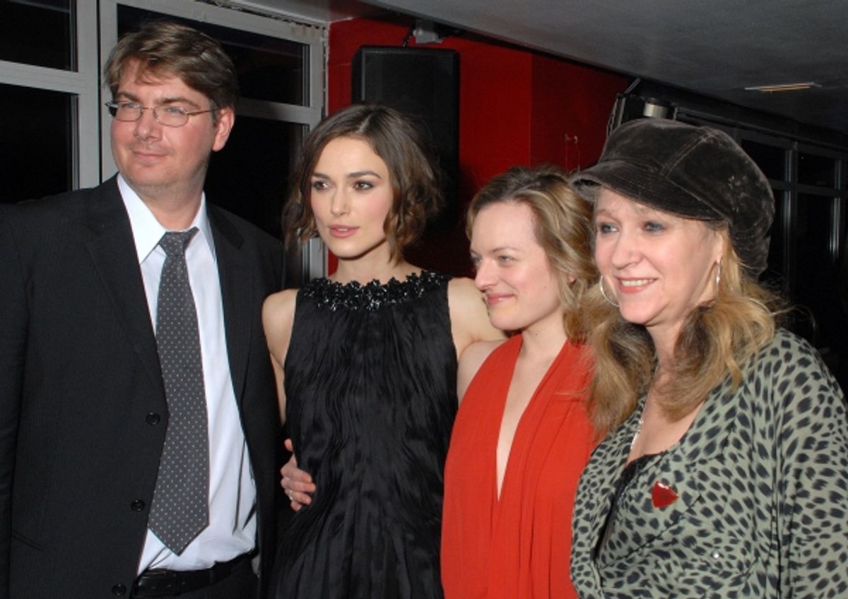 Scott Landis, Keira Knightley, Elisabeth Moss, Sonia Friedman
 at 