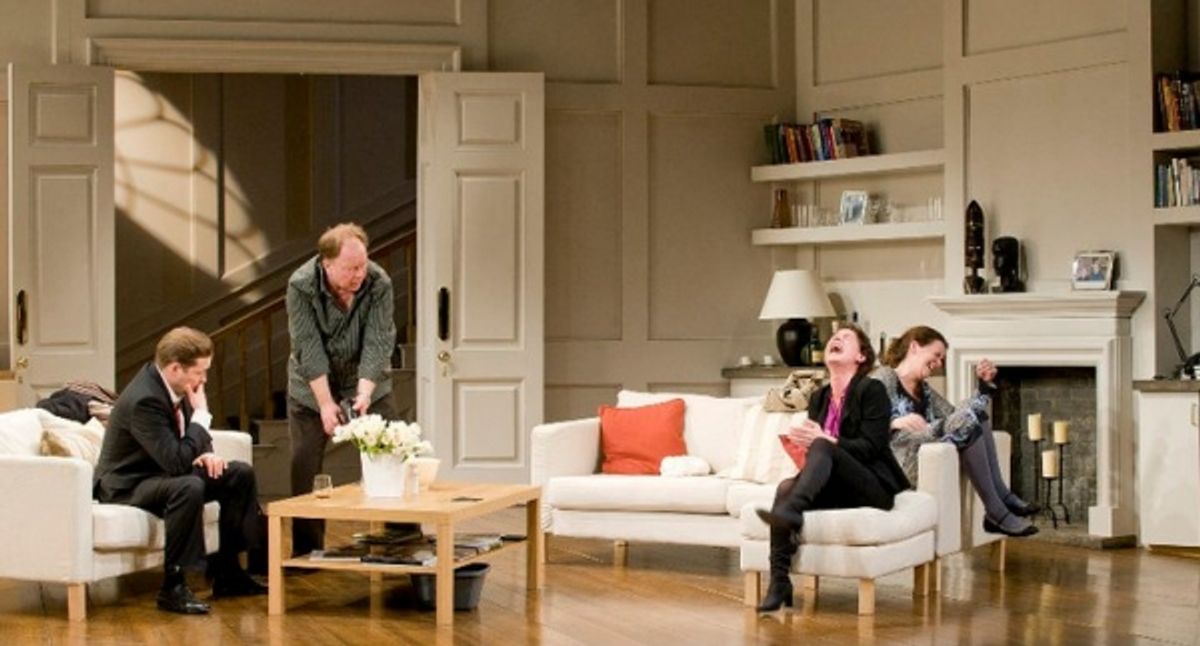 Ardal O'Hanlon, Owen Roe, Maura Tierney and Donna Dent at 