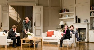 Ardal O'Hanlon, Owen Roe, Maura Tierney and Donna Dent Photo