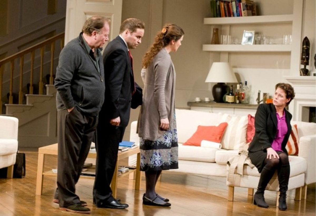 Ardal O'Hanlon, Owen Roe, Donna Dent and Maura Tierney at 