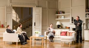 Ardal O'Hanlon, Owen Roe, Maura Tierney and Donna Dent Photo