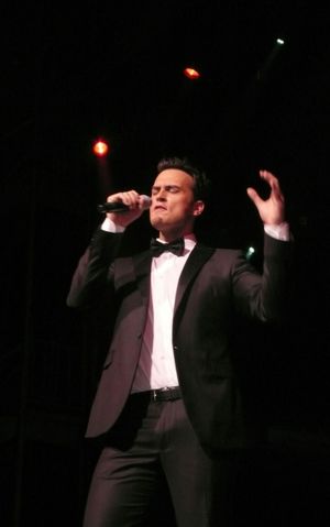 Cheyenne Jackson performing on Atlantis-The Way We Play 20th Anniversary Cruise on th Photo