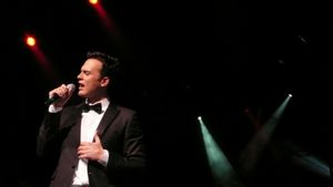 Cheyenne Jackson performing on Atlantis-The Way We Play 20th Anniversary Cruise on th Photo