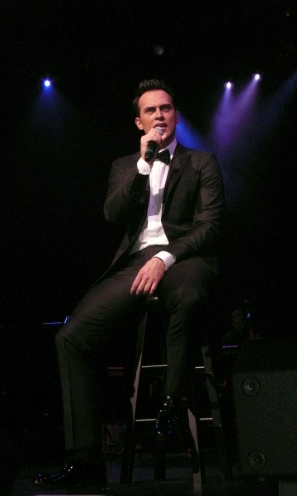 Cheyenne Jackson performing on Atlantis-The Way We Play 20th Anniversary Cruise on the Royal Caribbean Allure Of The Seas  at 