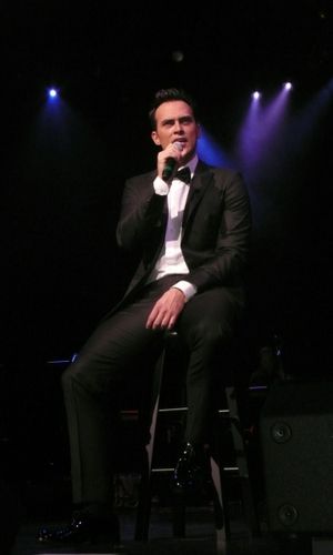 Cheyenne Jackson performing on Atlantis-The Way We Play 20th Anniversary Cruise on th Photo