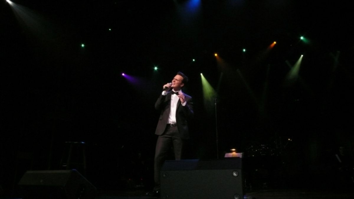 Cheyenne Jackson performing on Atlantis-The Way We Play 20th Anniversary Cruise on the Royal Caribbean Allure Of The Seas  at 