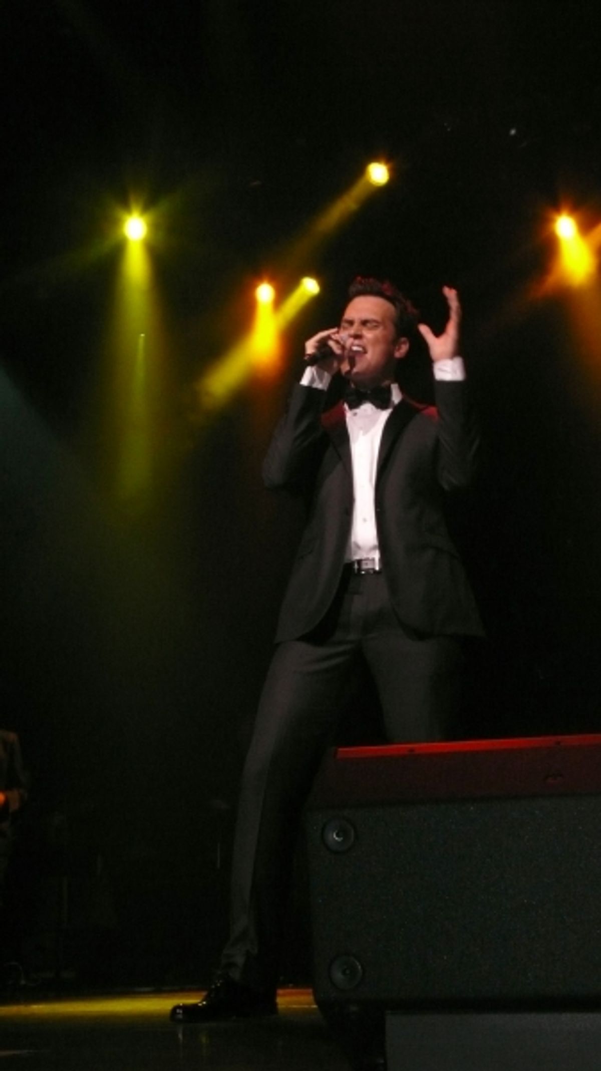 Cheyenne Jackson performing on Atlantis-The Way We Play 20th Anniversary Cruise on the Royal Caribbean Allure Of The Seas  at 