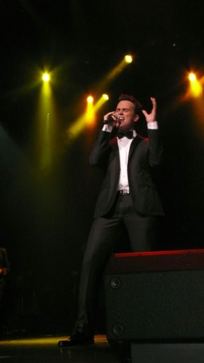 Cheyenne Jackson performing on Atlantis-The Way We Play 20th Anniversary Cruise on th Photo
