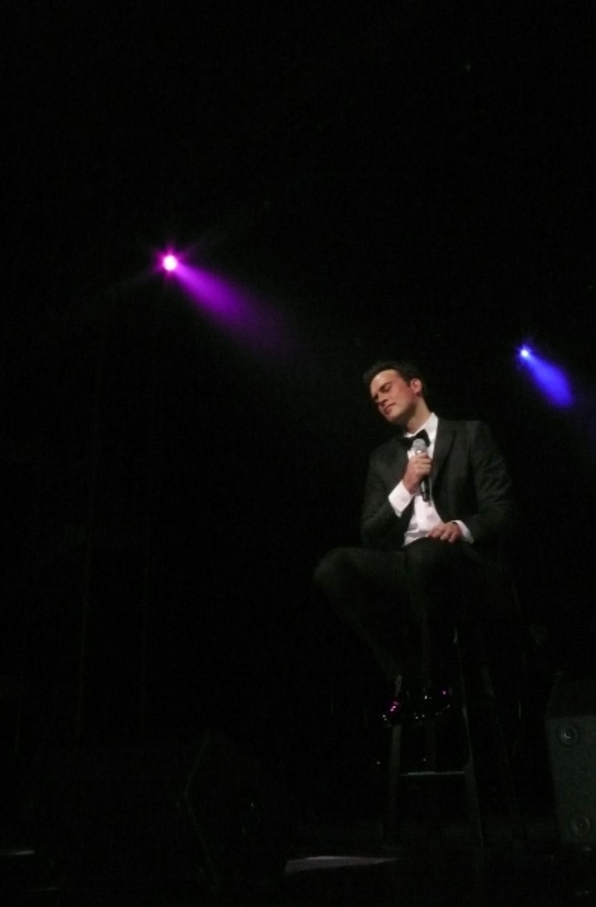 Cheyenne Jackson performing on Atlantis-The Way We Play 20th Anniversary Cruise on the Royal Caribbean Allure Of The Seas  at 