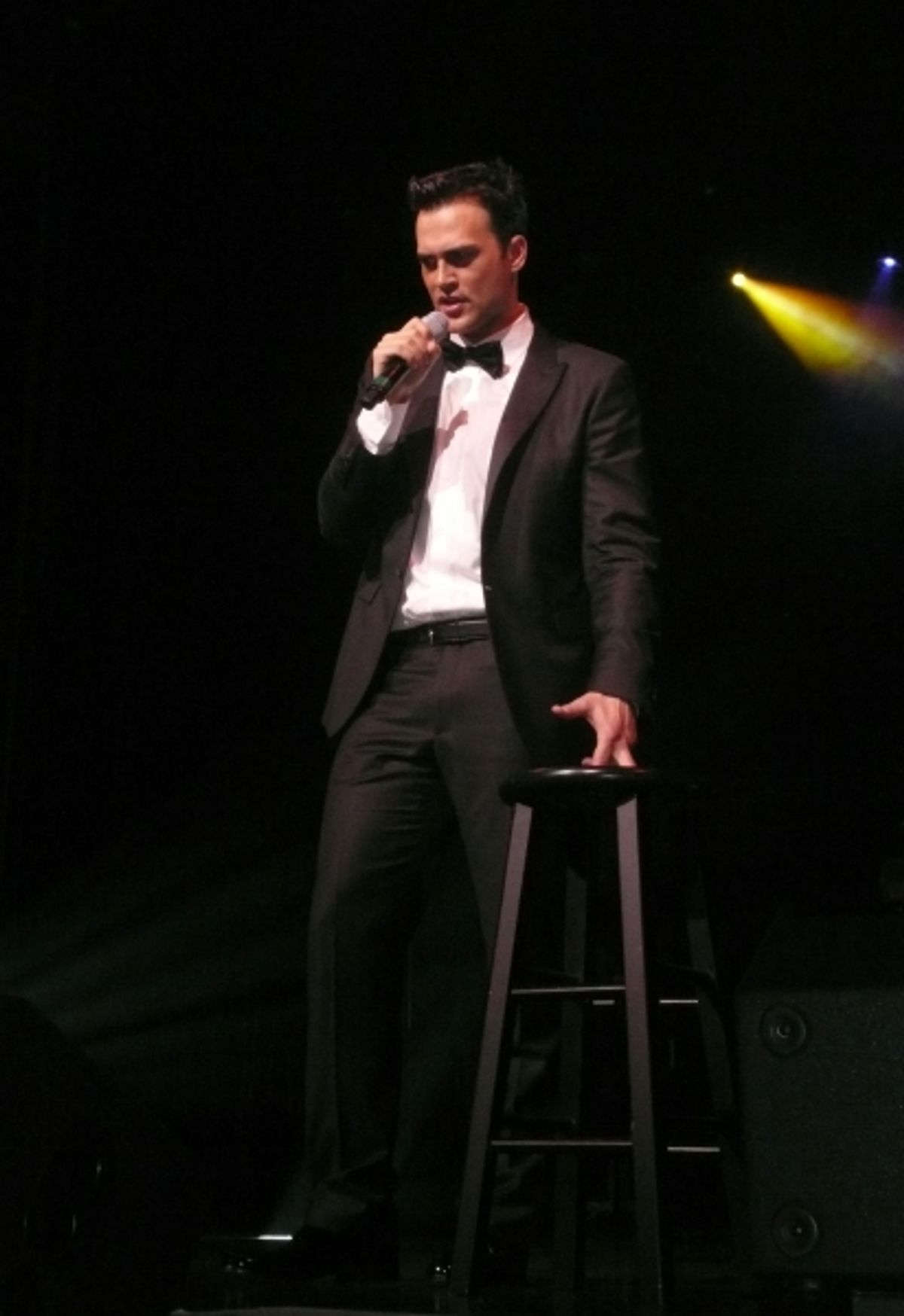 Cheyenne Jackson performing on Atlantis-The Way We Play 20th Anniversary Cruise on the Royal Caribbean Allure Of The Seas  at 