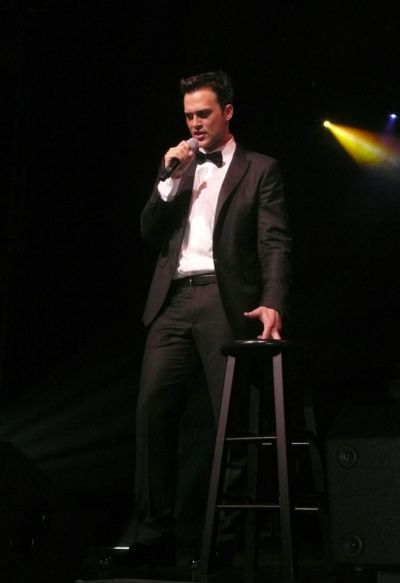 Cheyenne Jackson performing on Atlantis-The Way We Play 20th Anniversary Cruise on th Photo