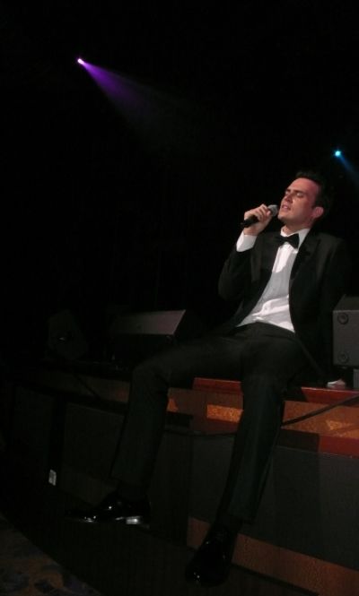 Cheyenne Jackson performing on Atlantis-The Way We Play 20th Anniversary Cruise on th Photo