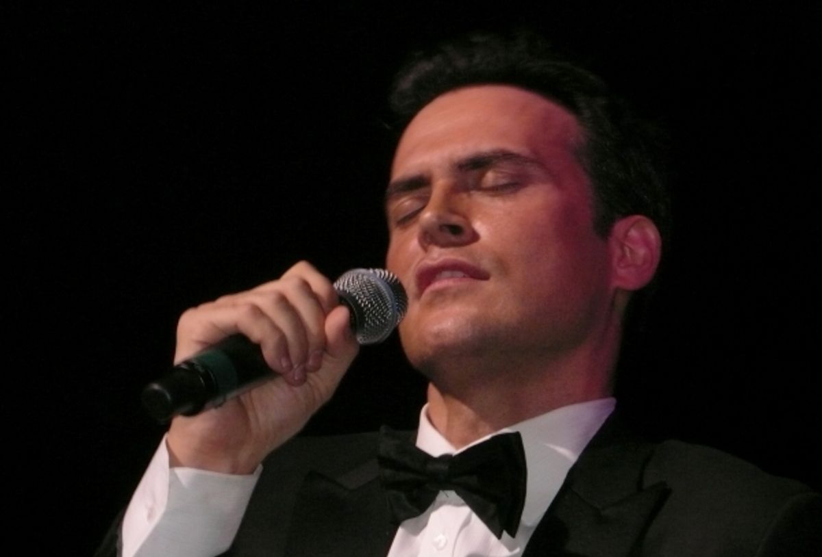 Cheyenne Jackson performing on Atlantis-The Way We Play 20th Anniversary Cruise on the Royal Caribbean Allure Of The Seas  at 