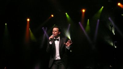 Cheyenne Jackson performing on Atlantis-The Way We Play 20th Anniversary Cruise on th Photo