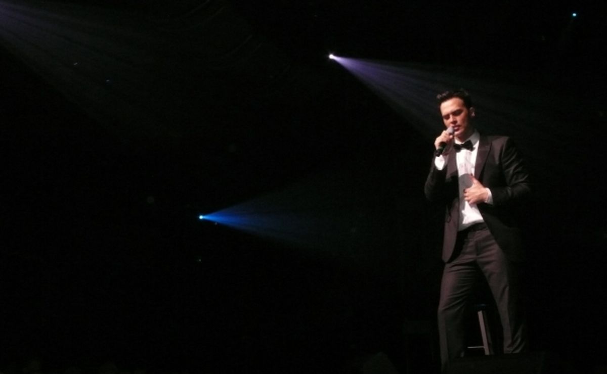Cheyenne Jackson performing on Atlantis-The Way We Play 20th Anniversary Cruise on the Royal Caribbean Allure Of The Seas  at 