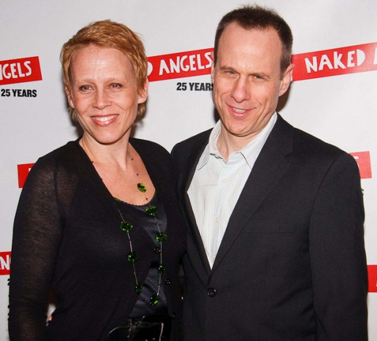 Lucie Tiberghien and Stephen Belber at 