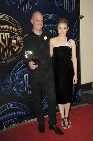 Marc Windon, Gillian Jacobs at the American Society of Cinematographers 25th Annual Outstanding Achievement Awards at the Grand Ballroom at Hollywood and Highland in Hollywood, California on February 13, 2011 © RD / Kenney / Retna Digital @ BroadwayWorld Marc Windon, Gillian Jacobs at the American Society of Cinematographers 25th Annual Photo