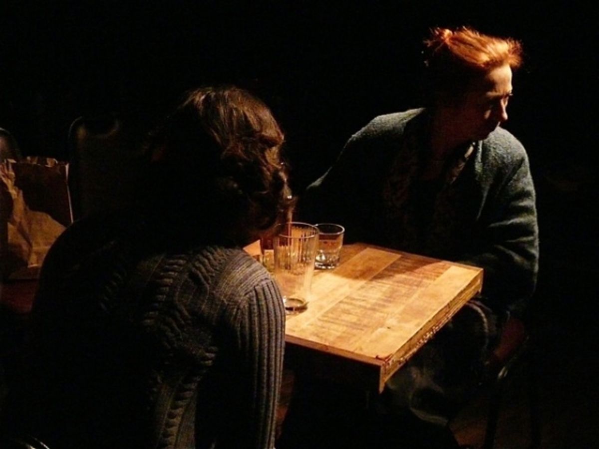 Julie Kline and Anne O'Sullivan at 