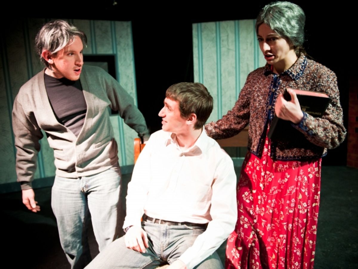 Joshua Thomas, Cary Farrow, and Rigel Nunez at 