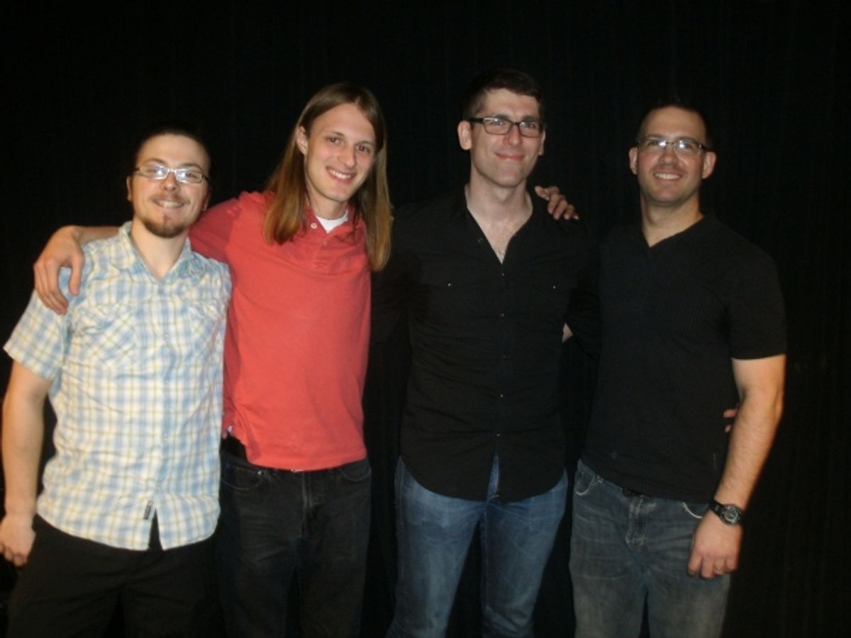 Jody Shelton (Musical Director/Piano), Kevin Florian (Guitar), Chris Ditton (Bass) and Douglas Levine (Drums) at 