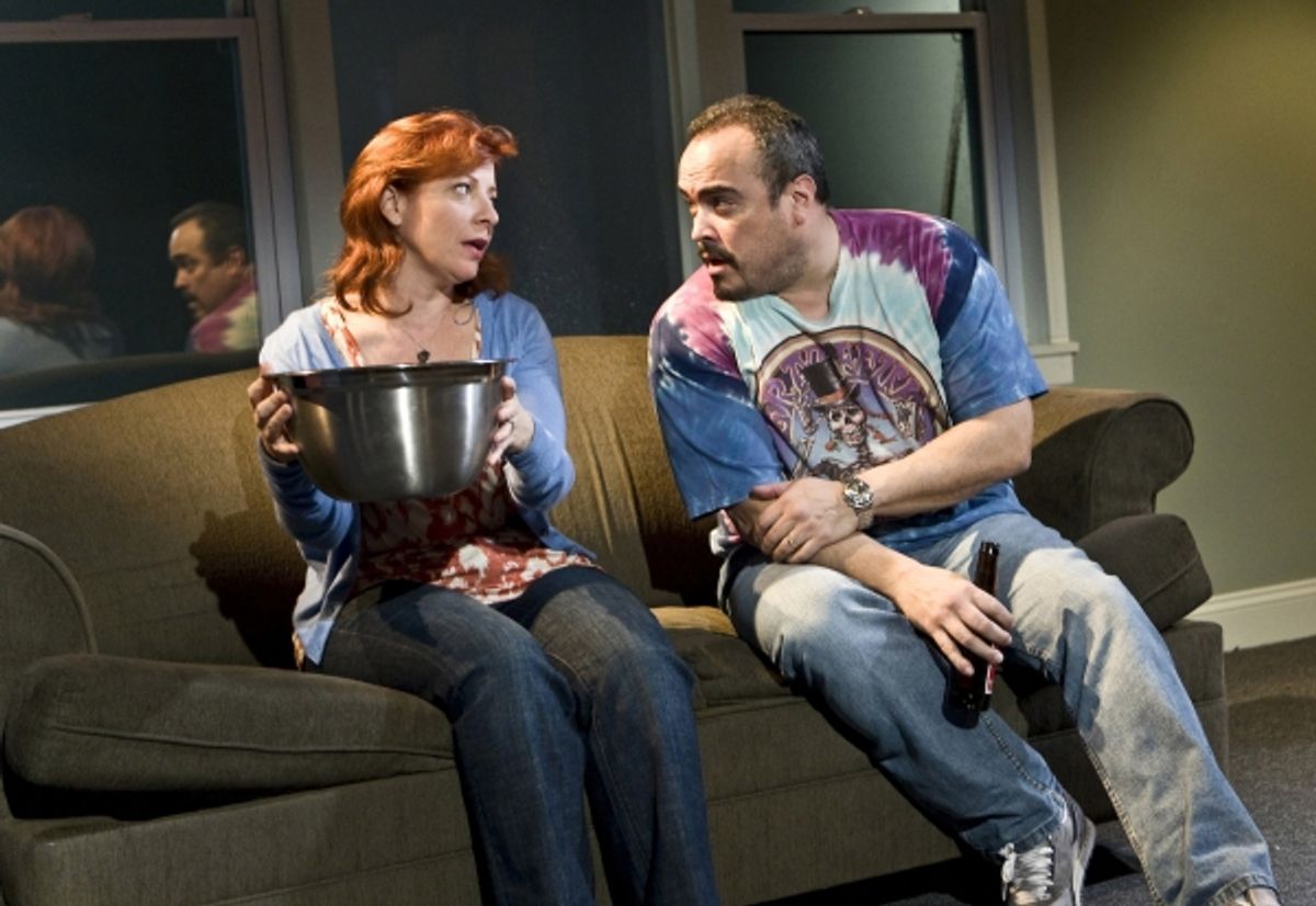 Elizabeth Canavan and David Zayas  at 