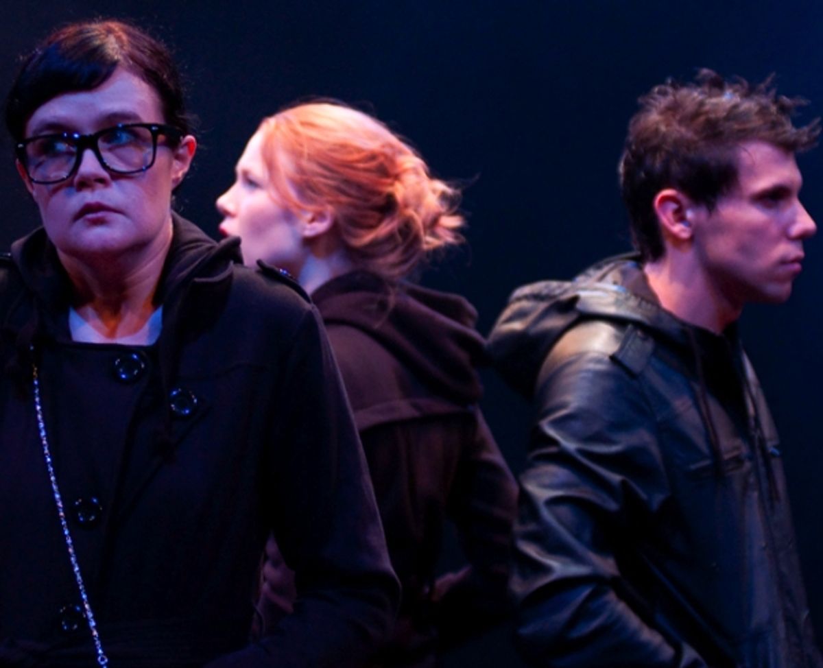 Emily Tomlins, Anna Mcgahan, Ross Balbuziente at 