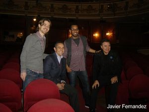 Rafa Bueso, Roger PeÃ±a, Joan LluÃ­s Goas y Chipper Photo