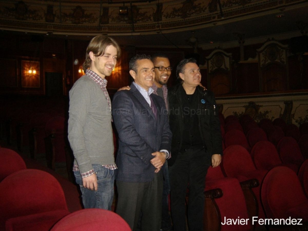 Rafa Bueso, Roger PeÃ±a, Joan LluÃ­s Goas y Chipper at 
