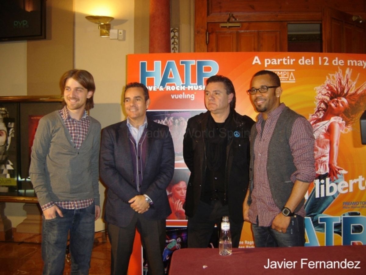 Rafa Bueso, Roger PeÃ±a, Joan LluÃ­s Goas y Chipper at 