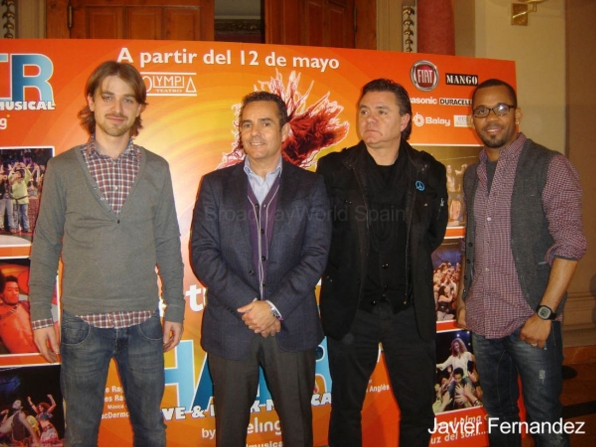 Rafa Bueso, Roger PeÃ±a, Joan LluÃ­s Goas y Chipper at 