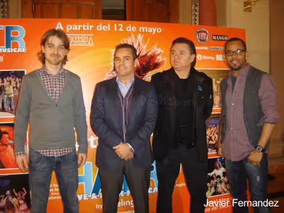 Rafa Bueso, Roger PeÃ±a, Joan LluÃ­s Goas y Chipper Photo