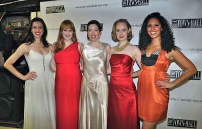 Erin Denman, Kate Baldwin, Liz Lark Brown, Erin Davie and Jennifer Rias Photo