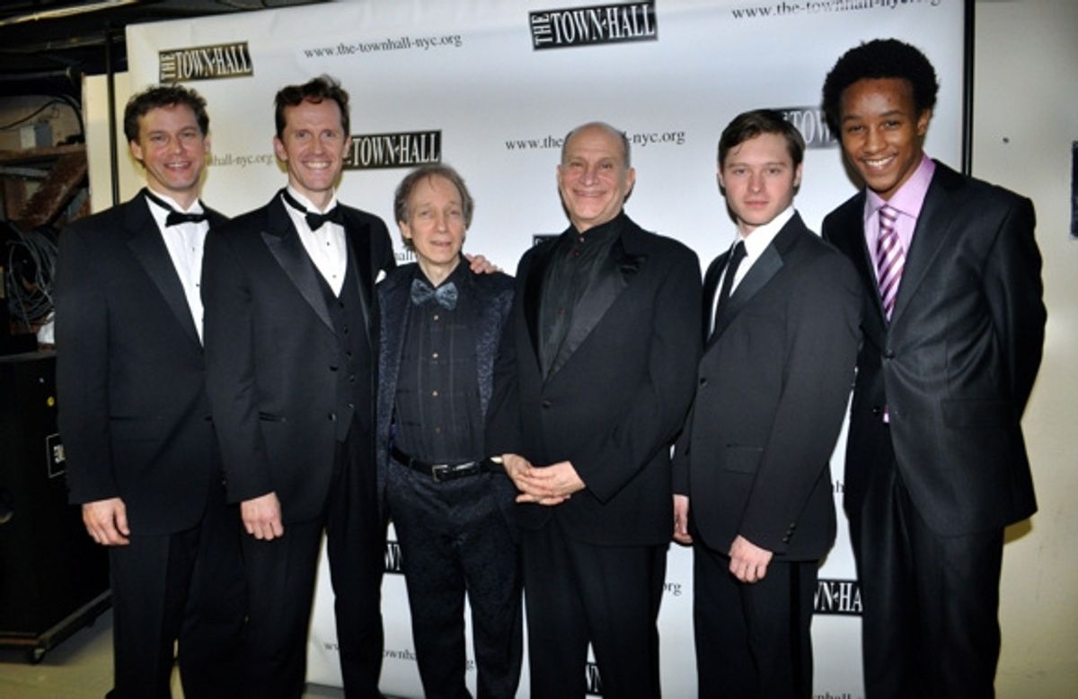 Kevin Earley, Jeffrey Denman, Scott Siegel, Stephen Mo Hanan, Bobby Steggert and Kendrick Jones at 