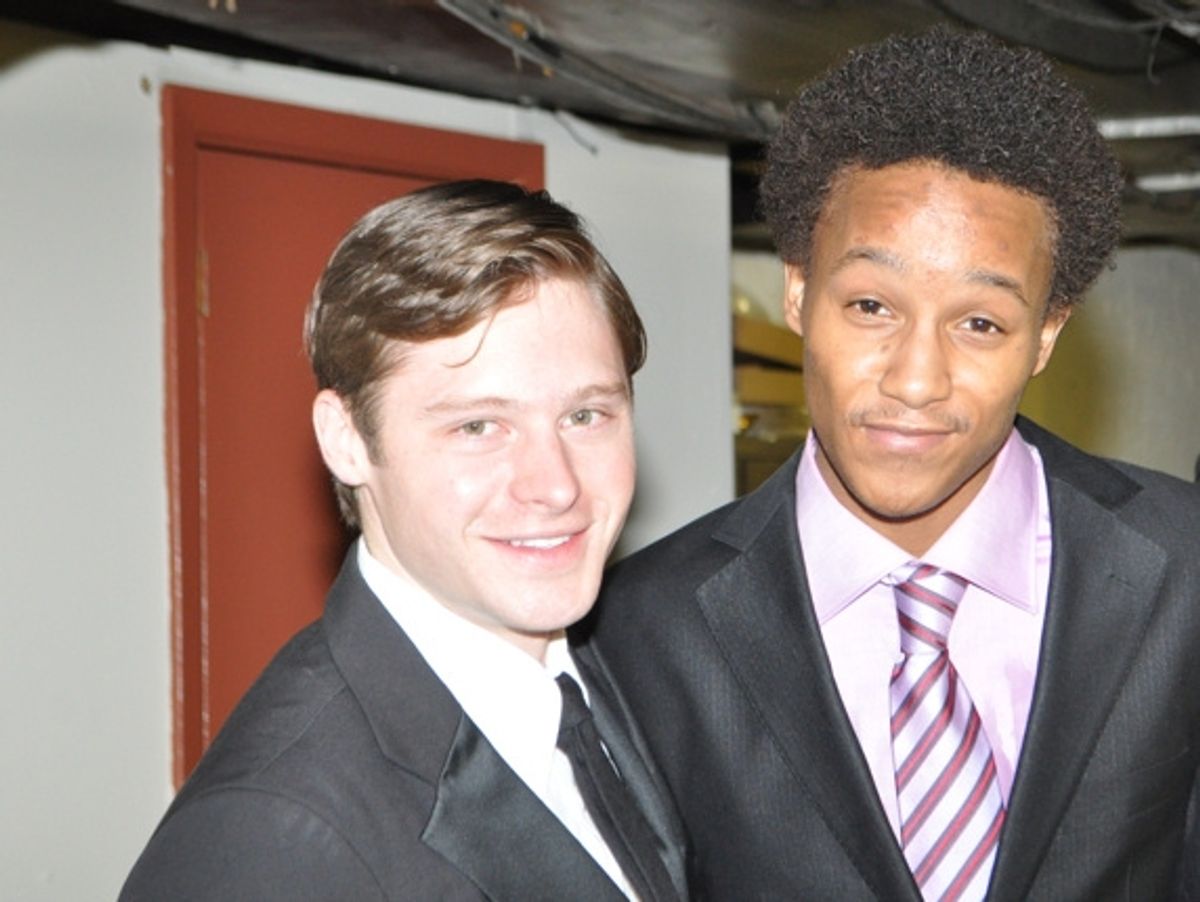 Bobby Steggert and Kendrick Jones at 