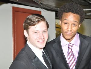 Bobby Steggert and Kendrick Jones Photo