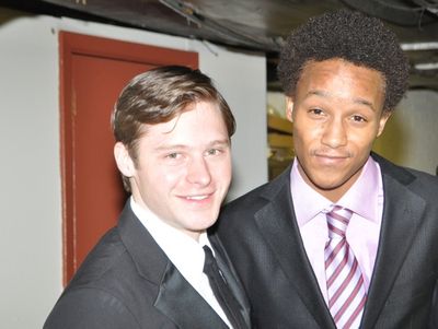 Bobby Steggert and Kendrick Jones Photo