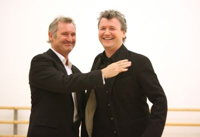 Garry McQuinn & Simon Phillips attend the 'Priscilla Queen Of The Desert' Meet & Gree Photo